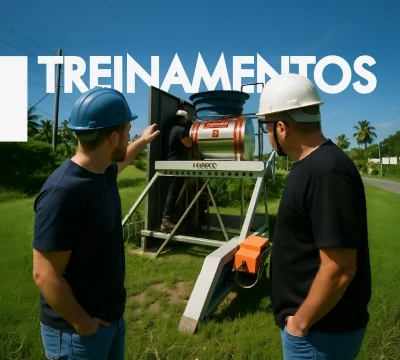 treinamentos de aquecimento solar e a gas confortec